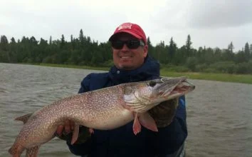 Lawrence Giant Northern Pike Catch
