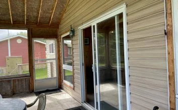 Cabin 11 Patio Doors